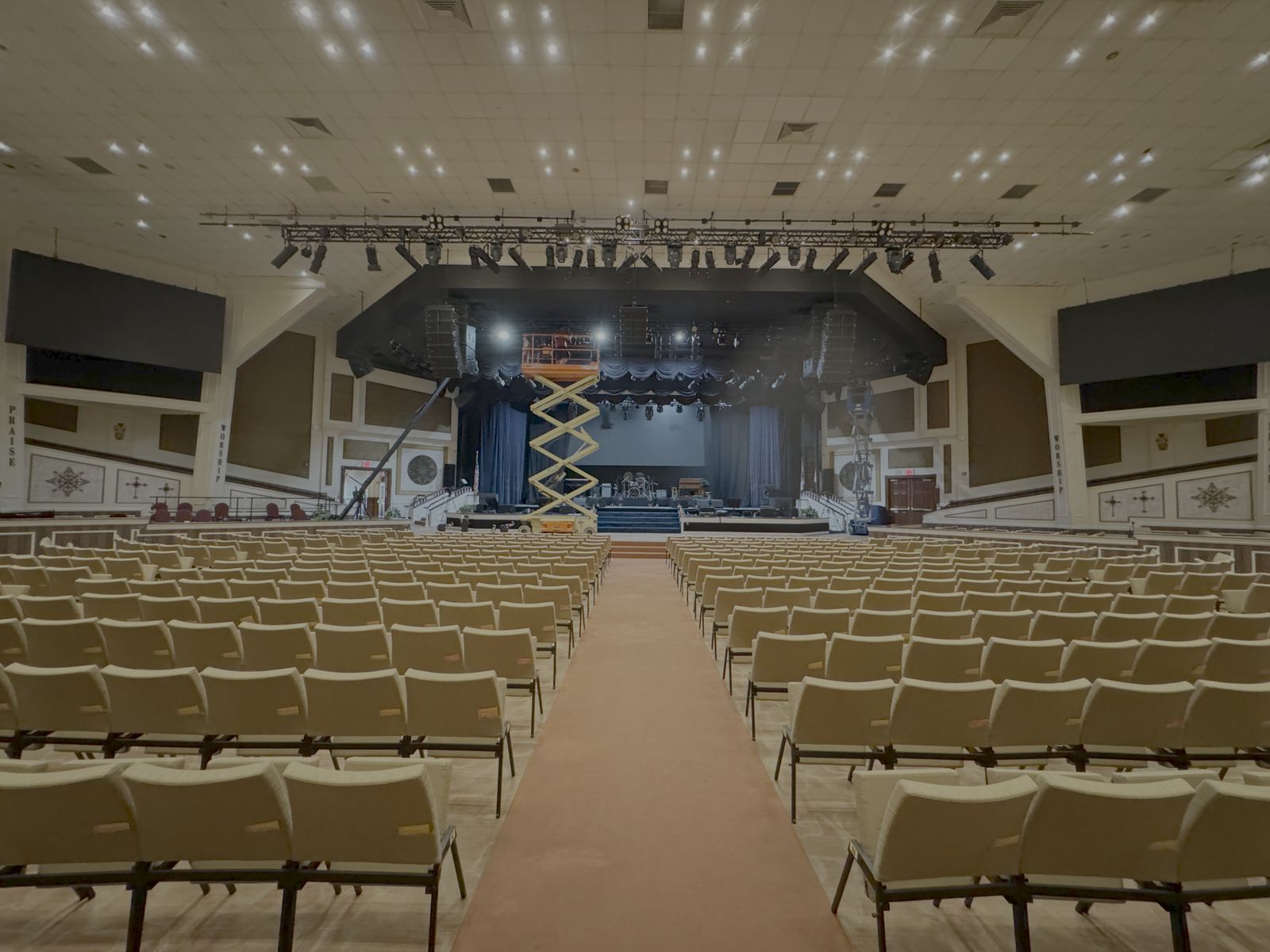 Christian Cultural Center installation