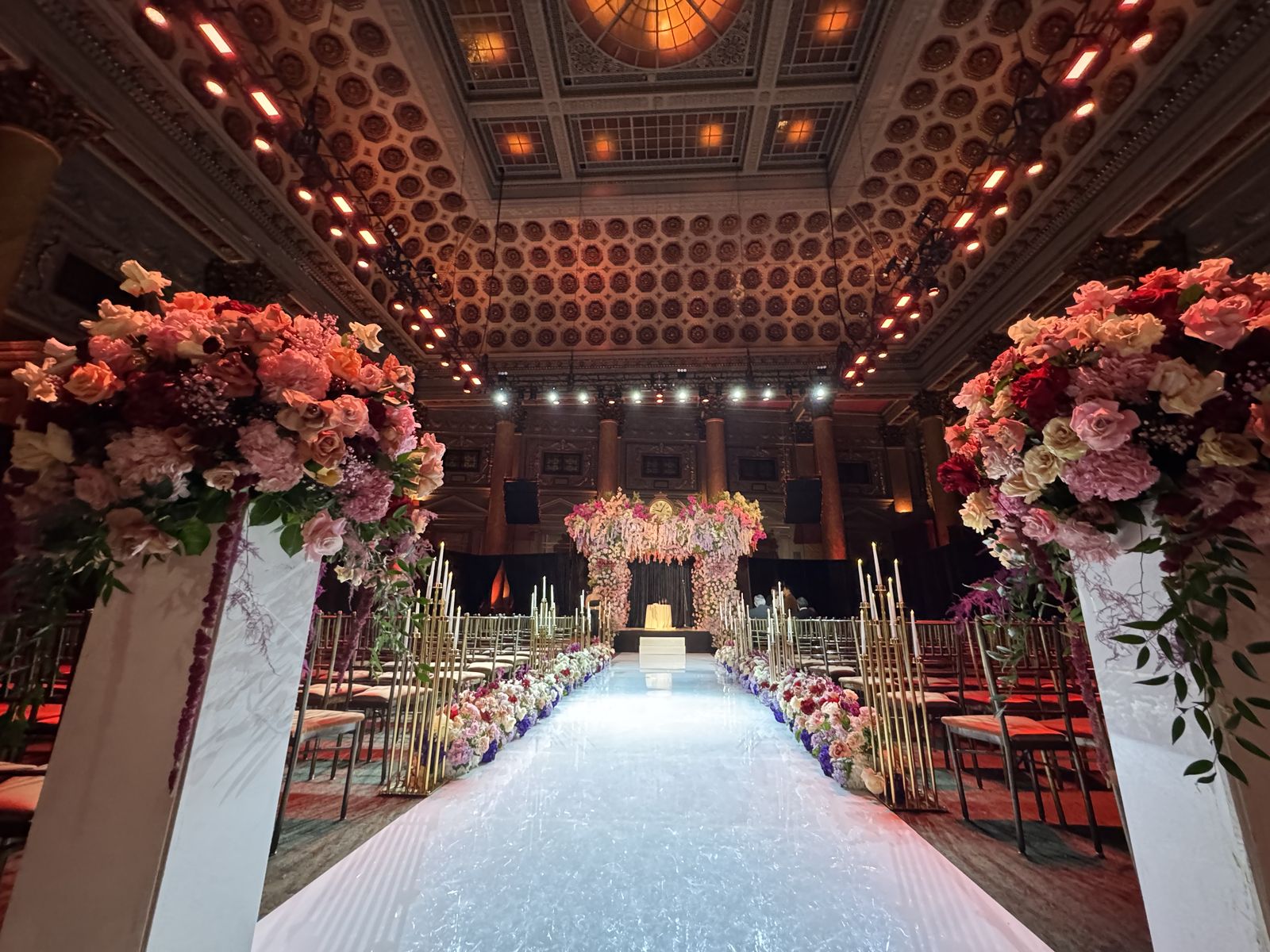Luxury wedding ceremony